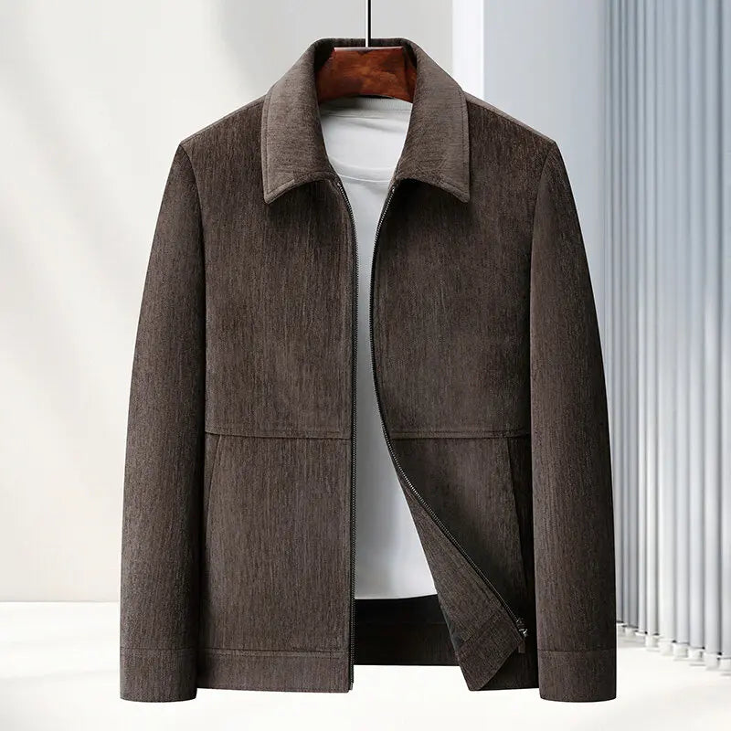 Woven men's elegant jacket, view 5