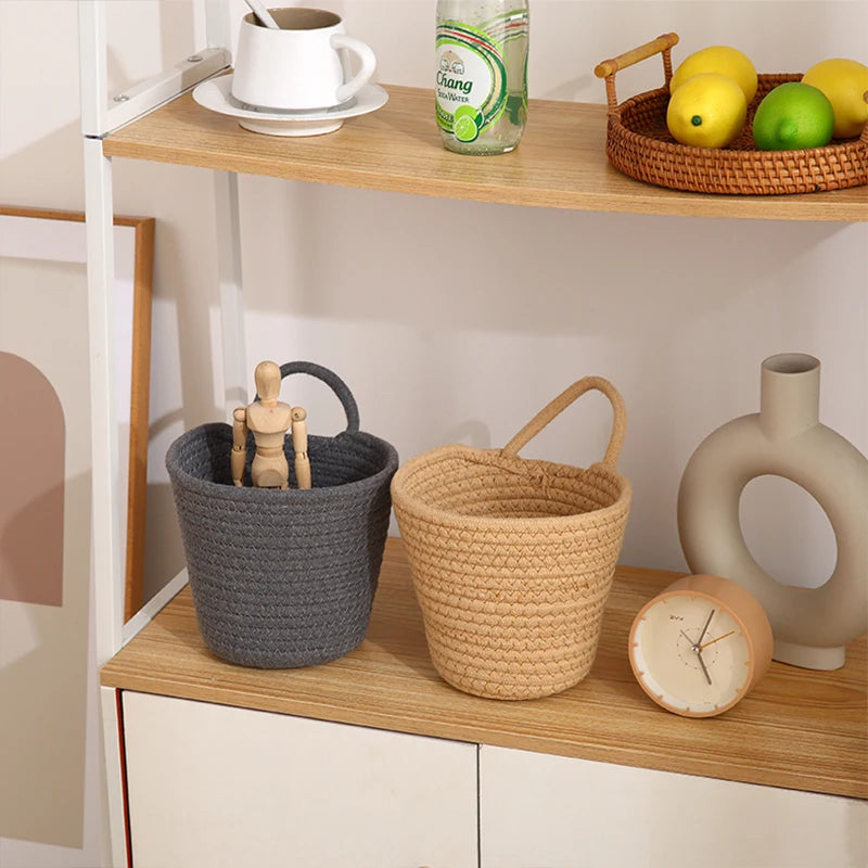Cestello baskets used for storage