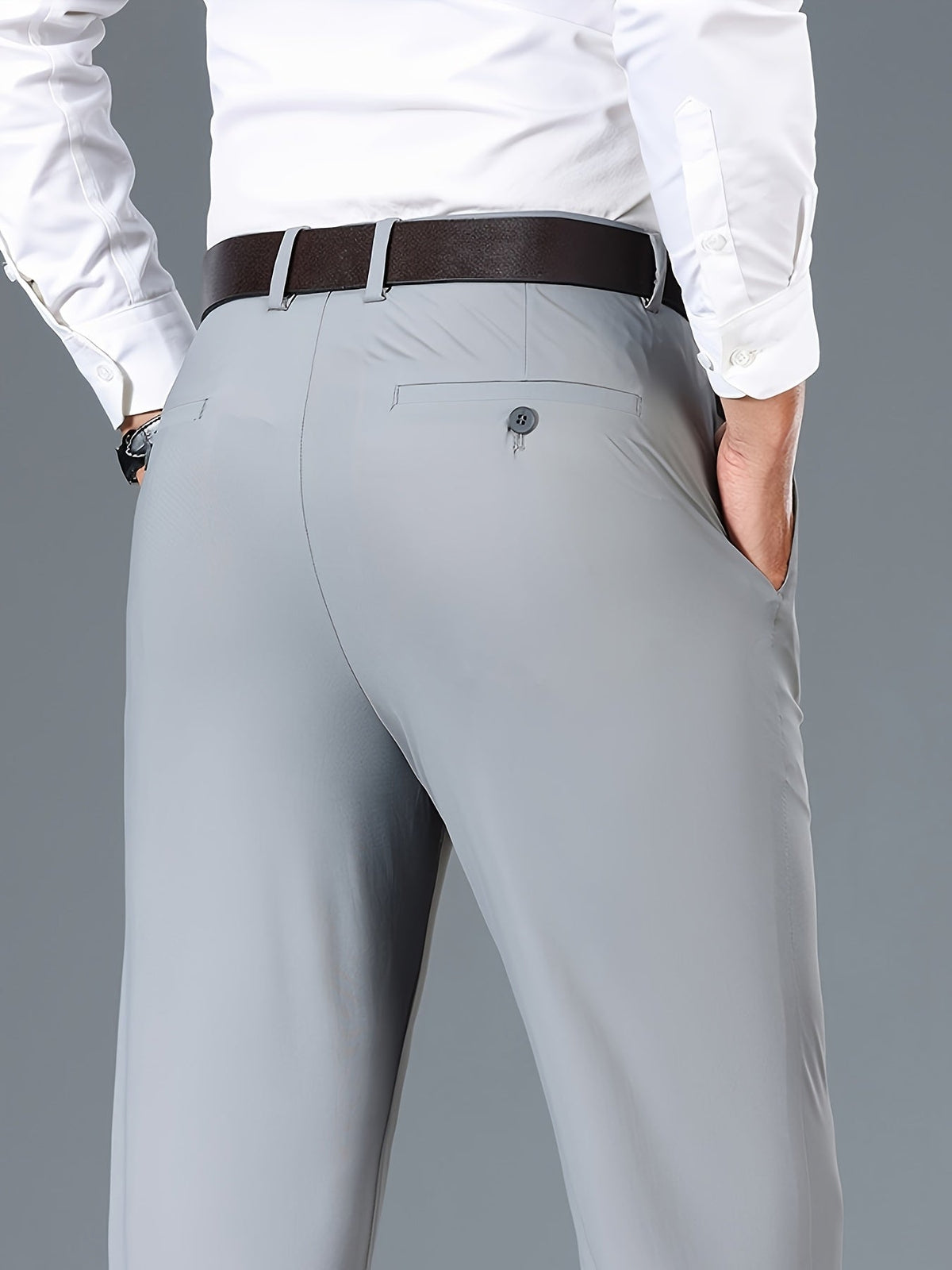 Enrico men's elegant pants, alternate view