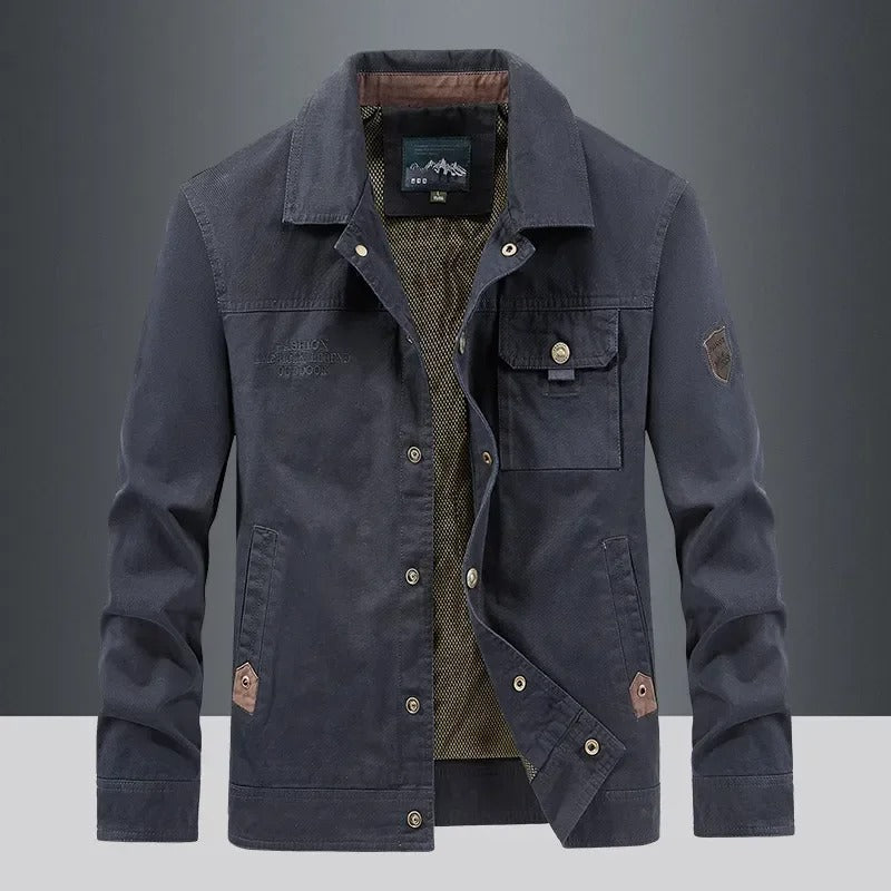 Federico men's elegant windbreaker jacket – Avinos Milano
