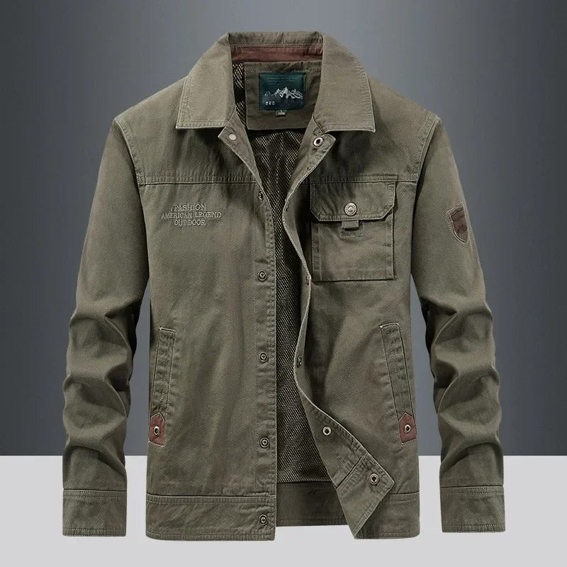 Federico men's elegant windbreaker jacket, alternate view
