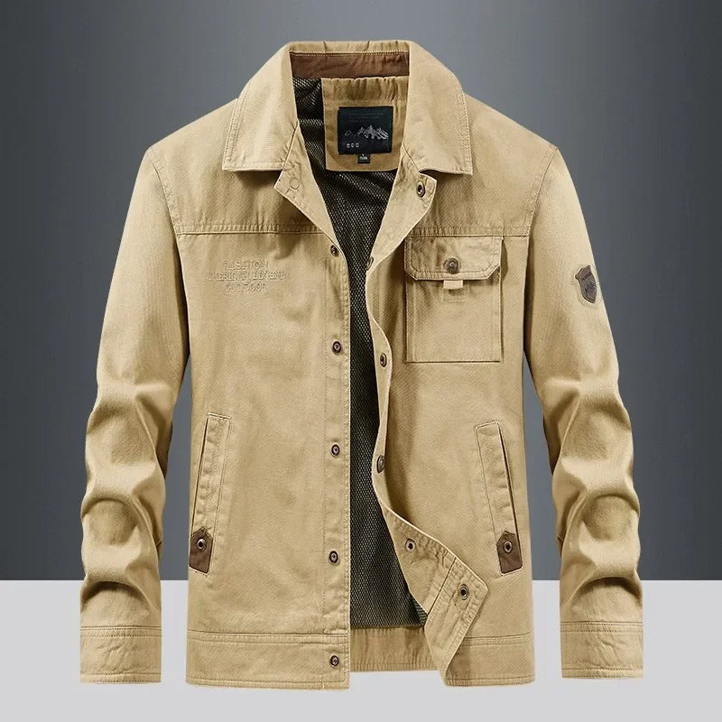 Federico men's elegant windbreaker jacket, view 6