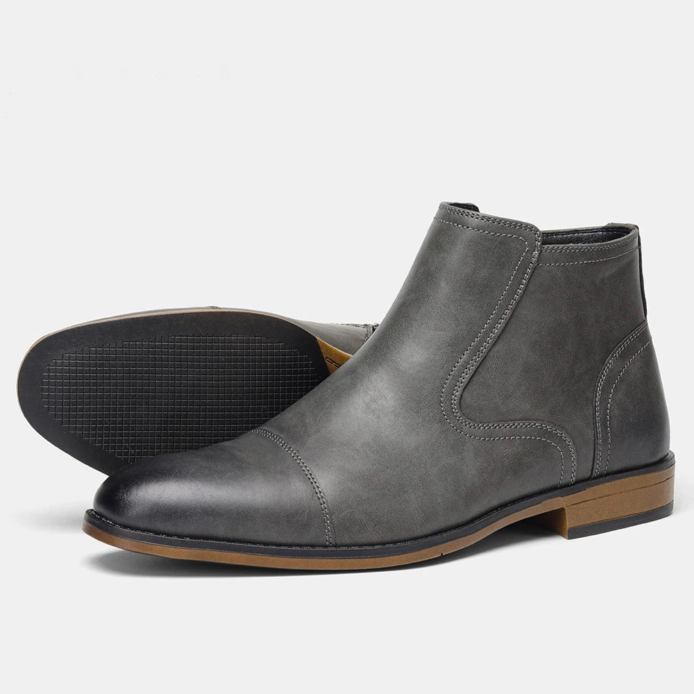 Vittorio men's leather boots – Avinos Milano