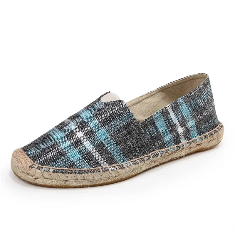Men's elegant canvas espadrilles – Avinos Milano