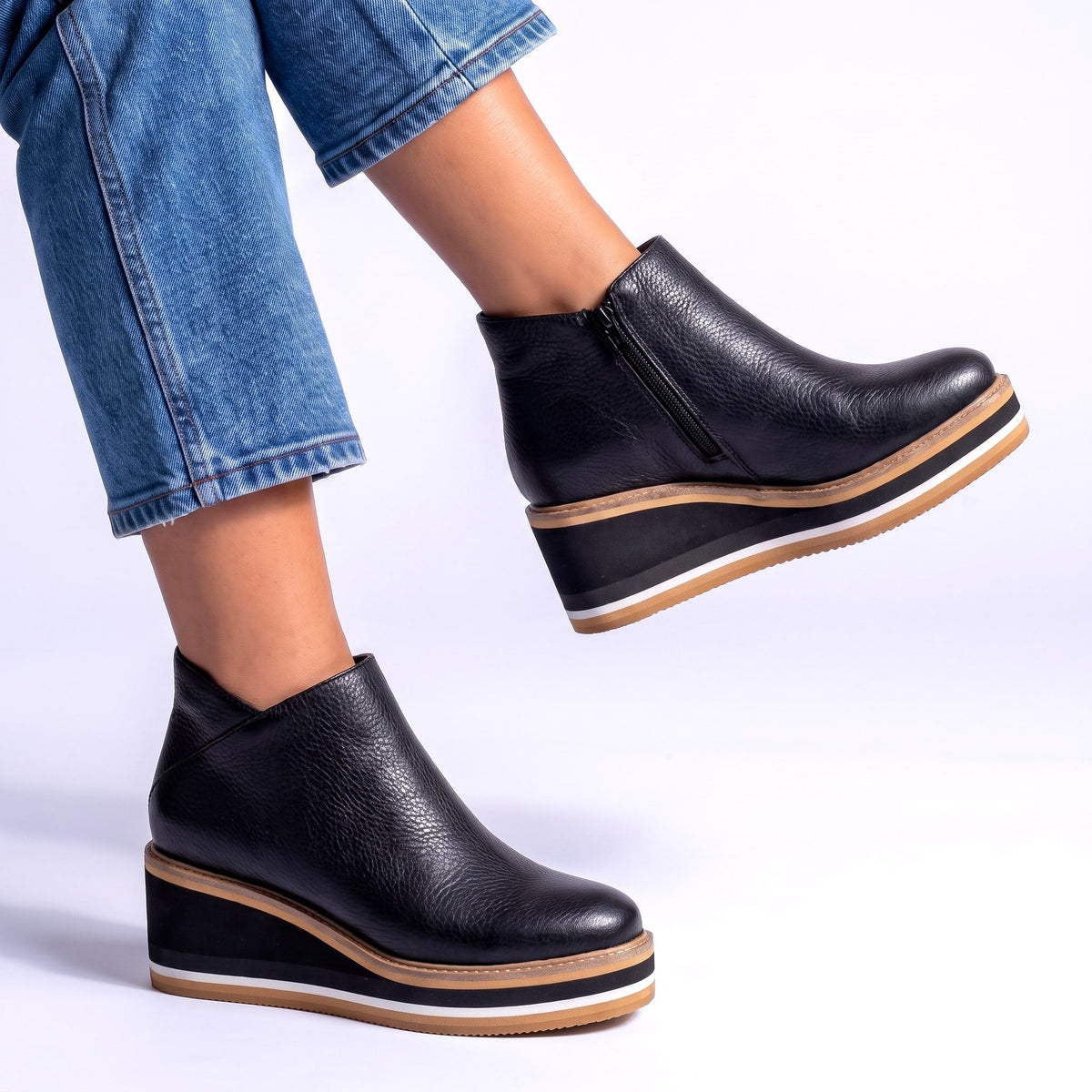 Colette Wedge Ankle Boots – women's shoes, view 5