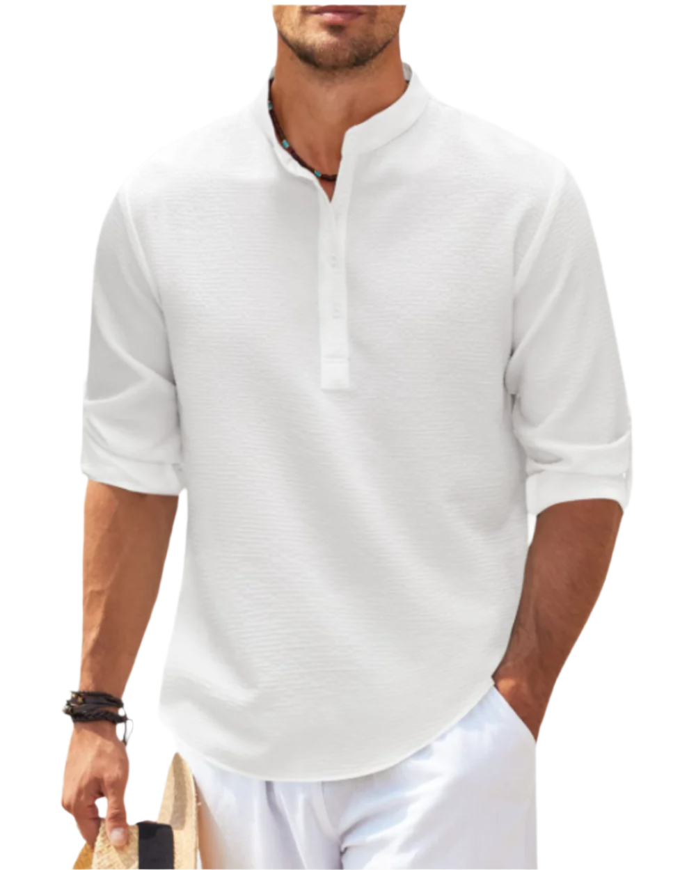 Men's polo shirt, alternate view