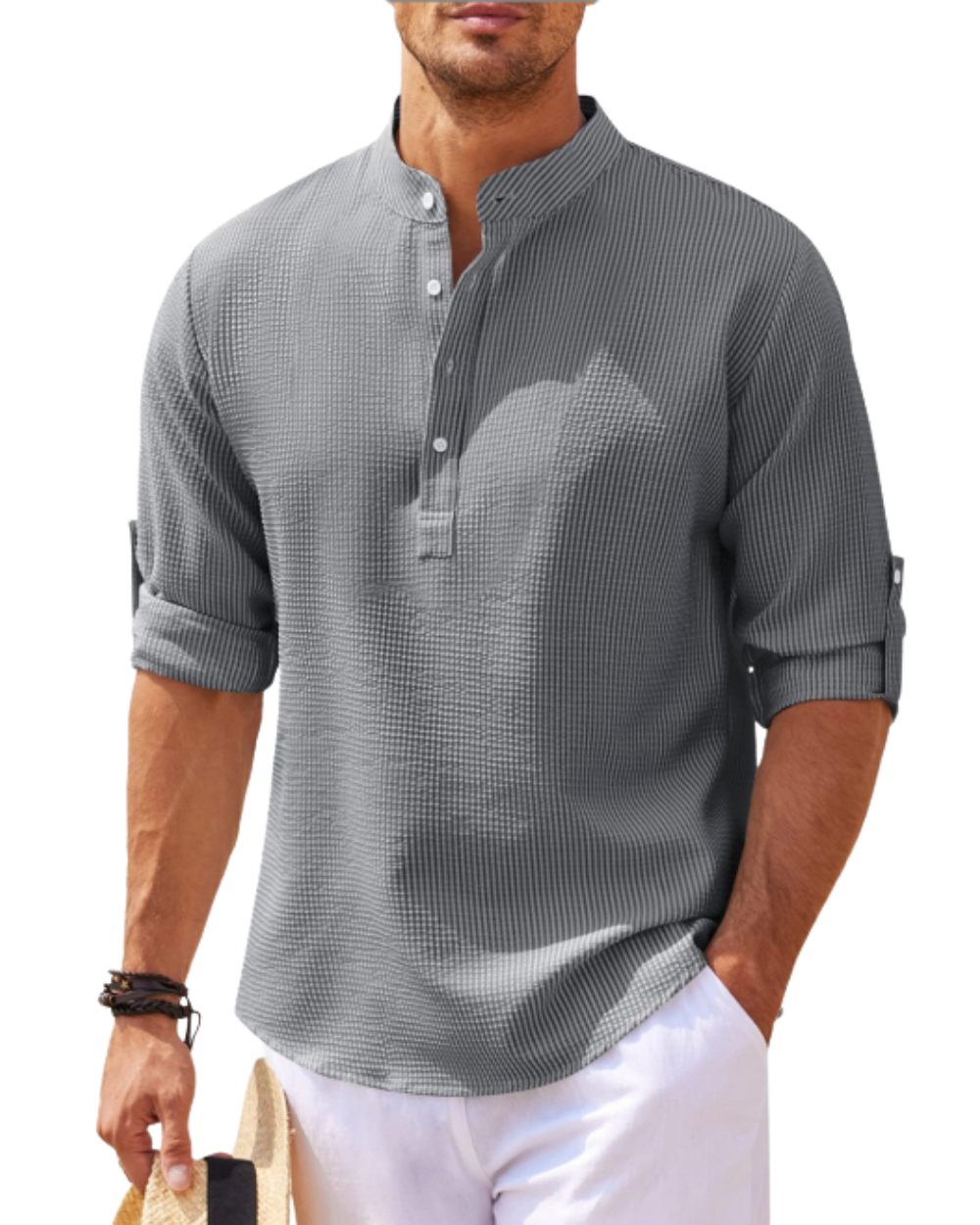 Men's polo shirt, additional view