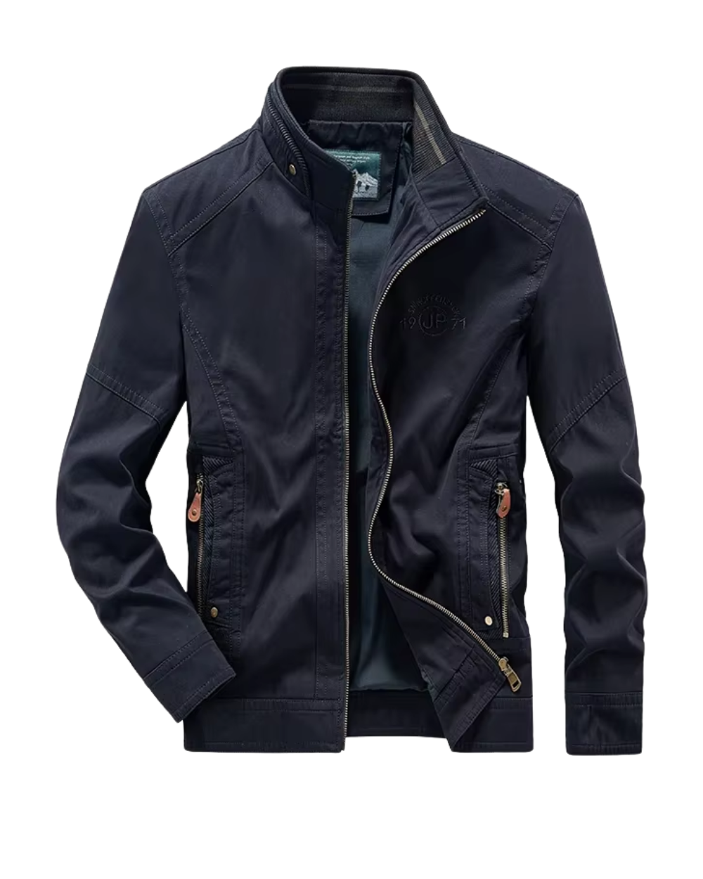 Men's padded bomber jacket, alternate view