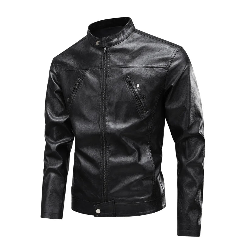 Pilot men's leather jacket – Avinos Milano