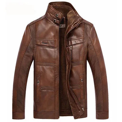 Men's leather jacket – Avinos Milano