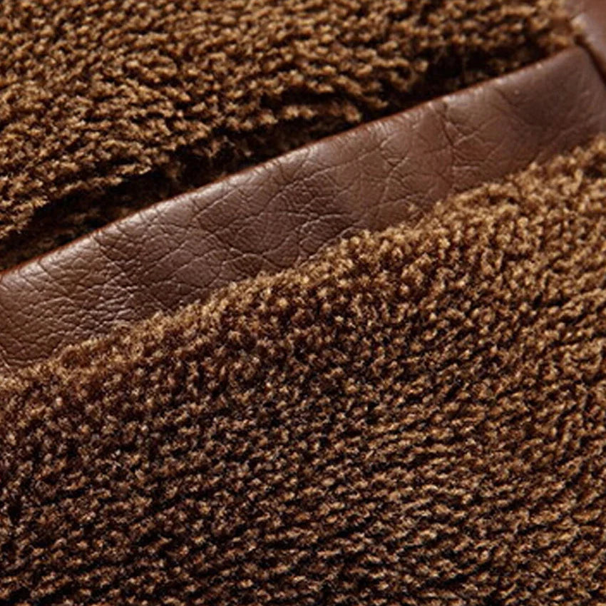 Men's leather jacket, view 4