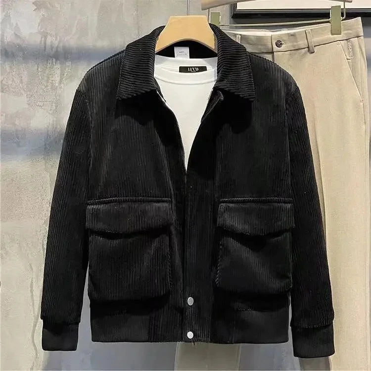 Dante men's elegant corduroy jacket, alternate view