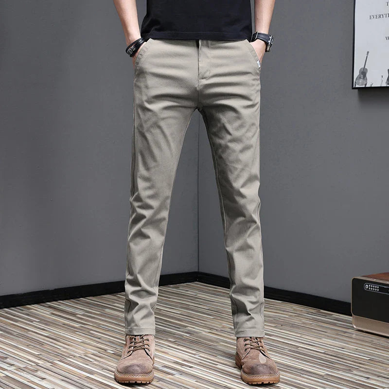 Davide men's cotton pants – Avinos Milano