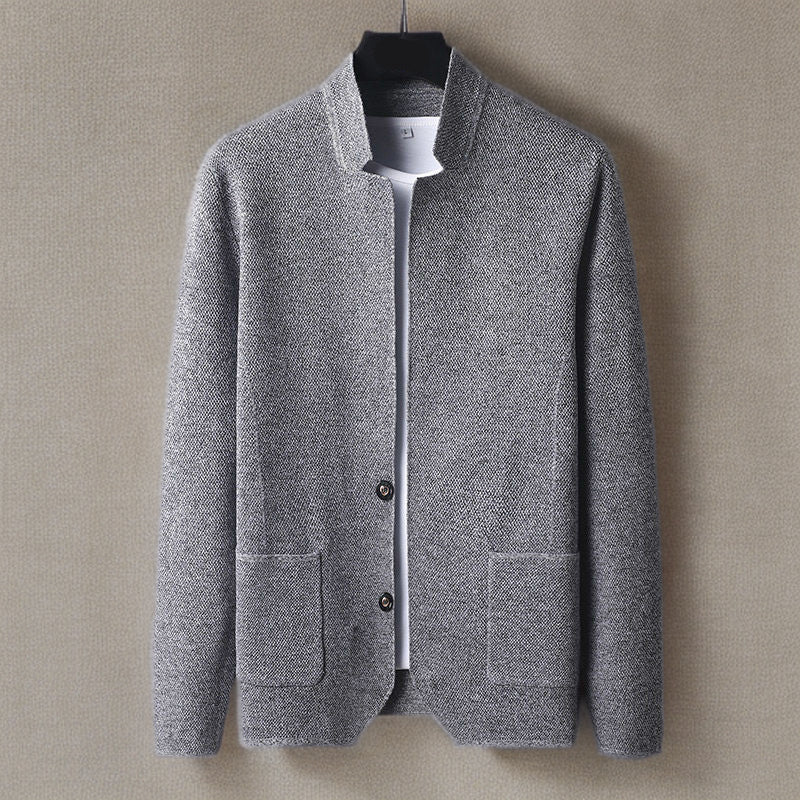 Men's cardigan, alternate view