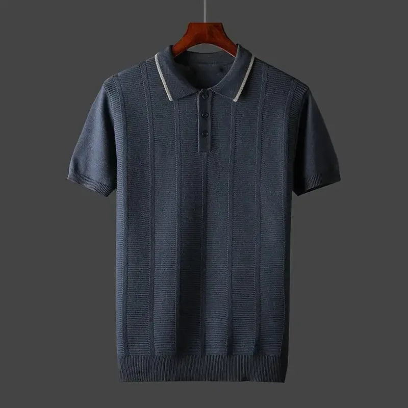 Franco men's elegant polo shirt – Avinos Milano