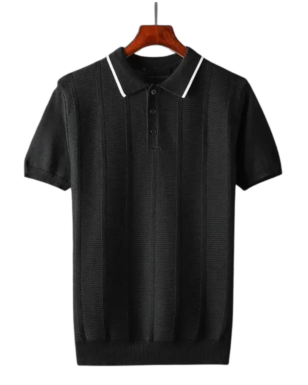 Franco men's elegant polo shirt, view 4