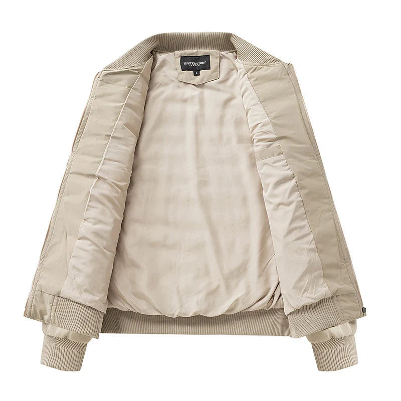Men's elegant bomber jacket, view 4