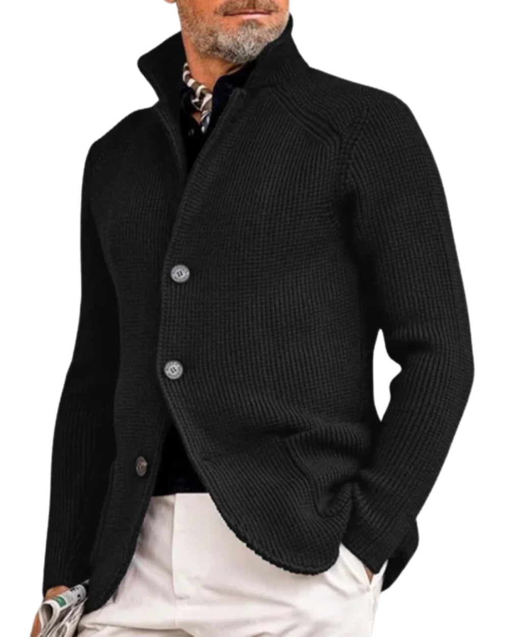 Men's knit cardigan – Avinos Milano