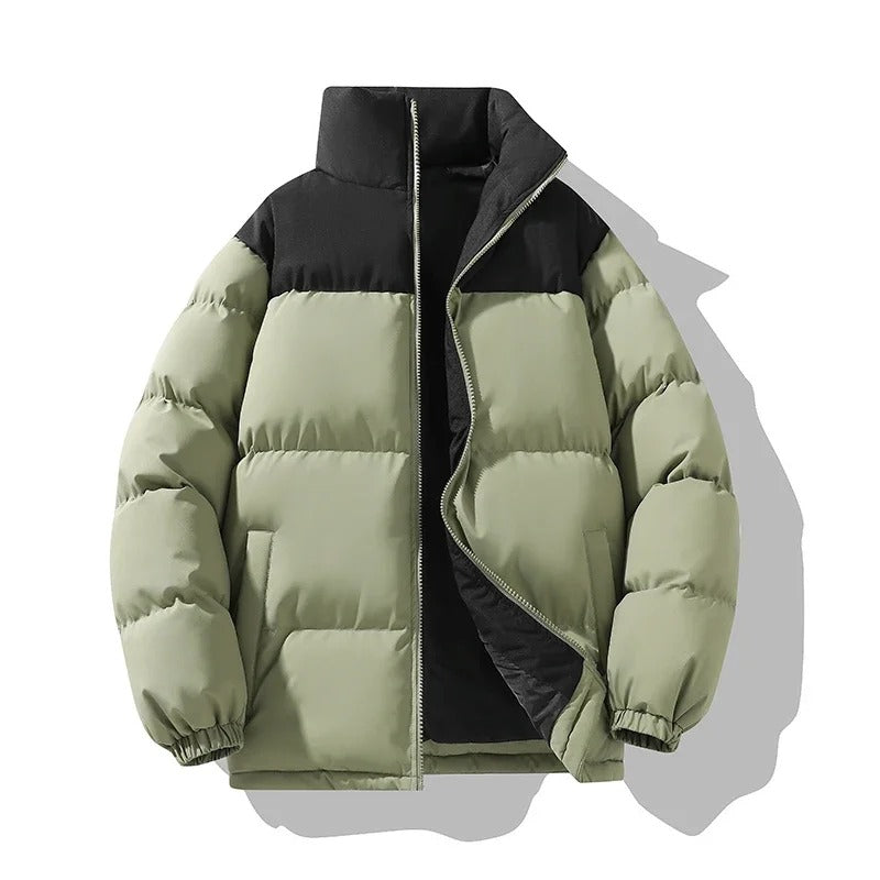 Men's elegant puffer jacket, alternate view