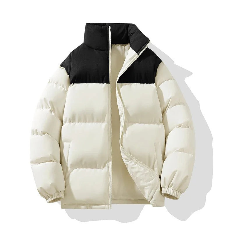 Men's elegant puffer jacket, additional view
