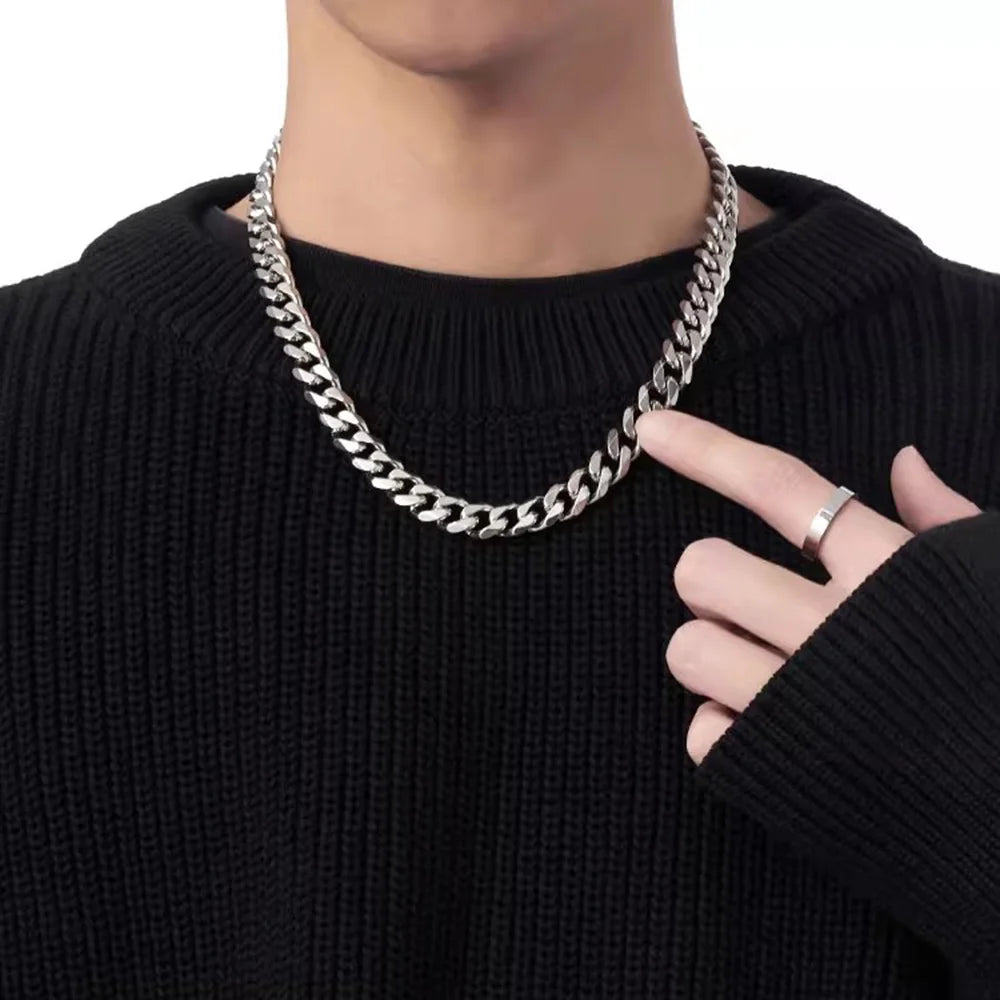 Cubano cuban link chain necklace