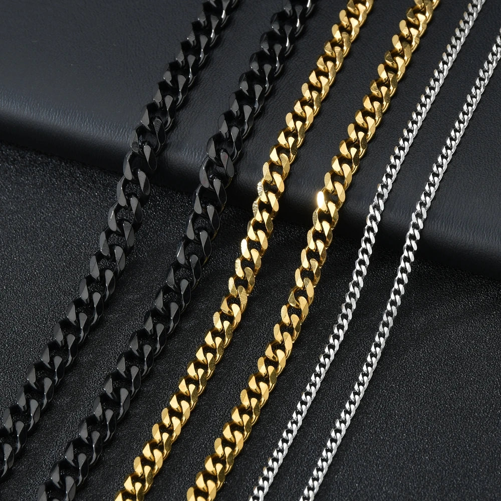 Cubano cuban link chain necklace