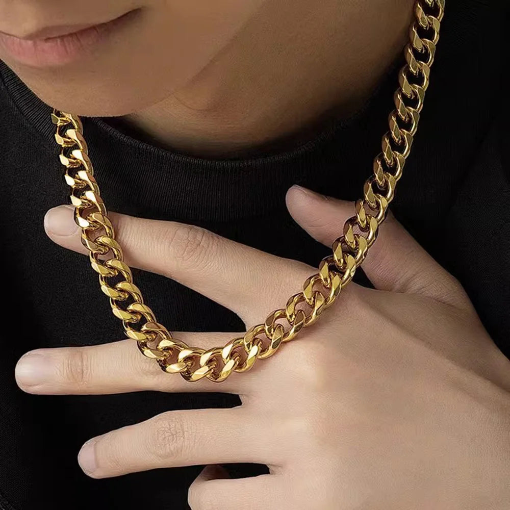 Cubano cuban link chain necklace