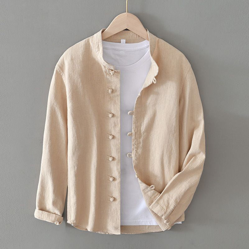 Traditional men's shirt, alternate view