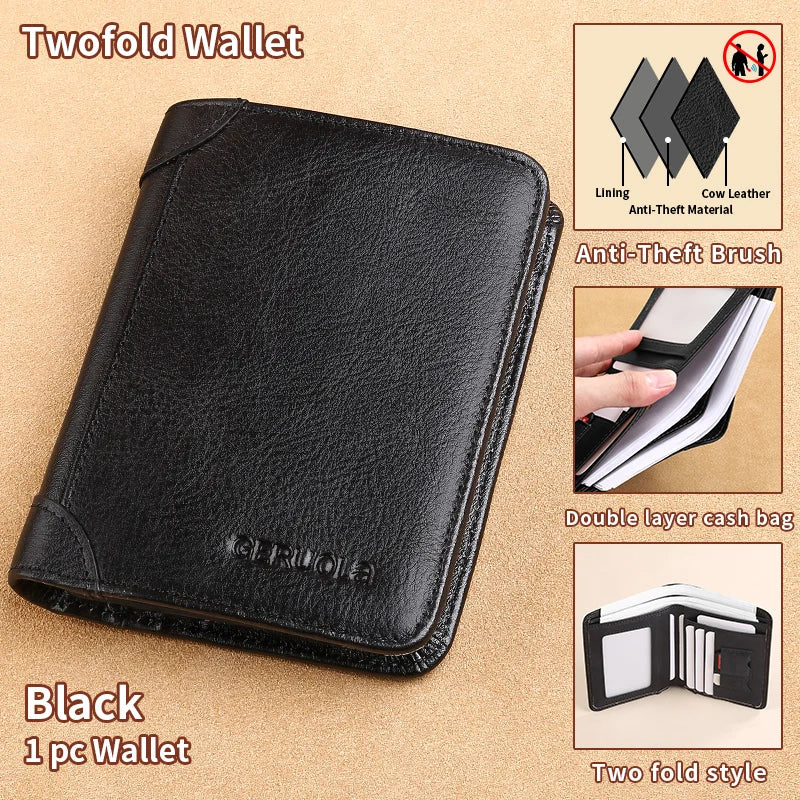 Cuoio Black Bifold