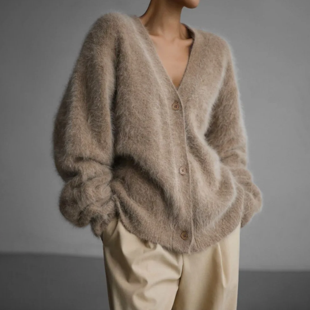Danica women's elegant knitted cardigan – Avinos Milano