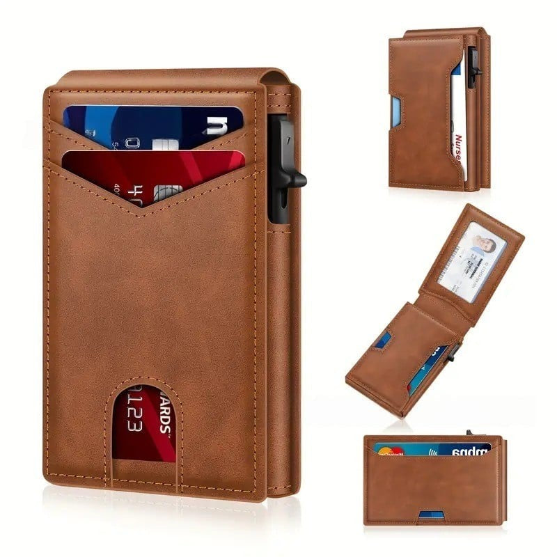 Dante Slim Pop-Up Card Holder Wallet