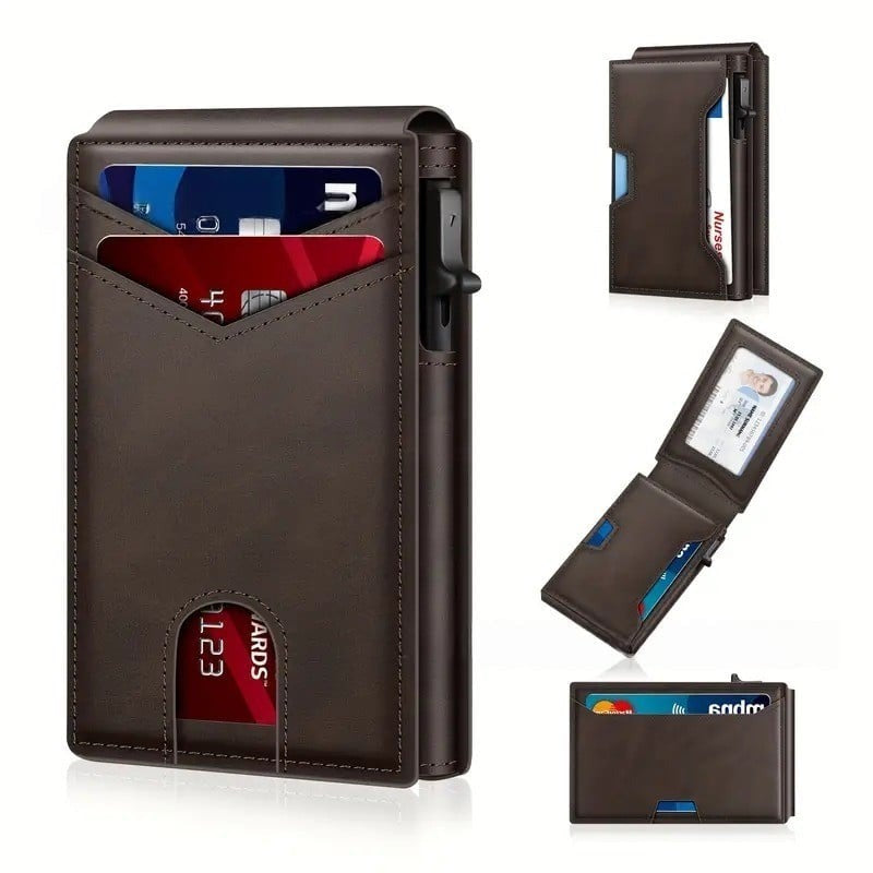 Dante Slim Pop-Up Card Holder Wallet