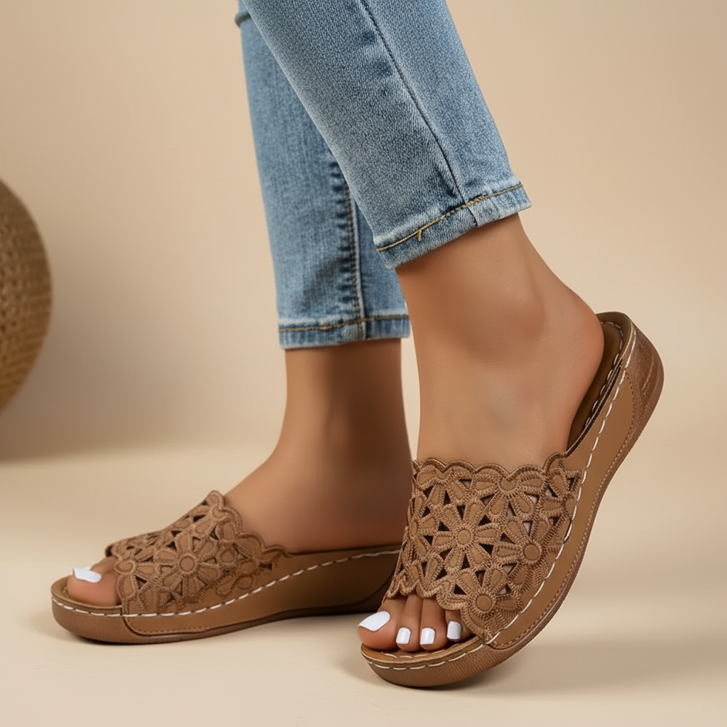 Delilah Ergonomic Sandals – women's shoes, view 3