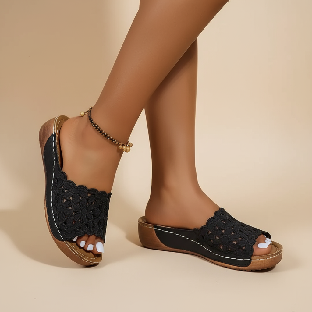 Delilah Ergonomic Sandals – women's shoes, view 4