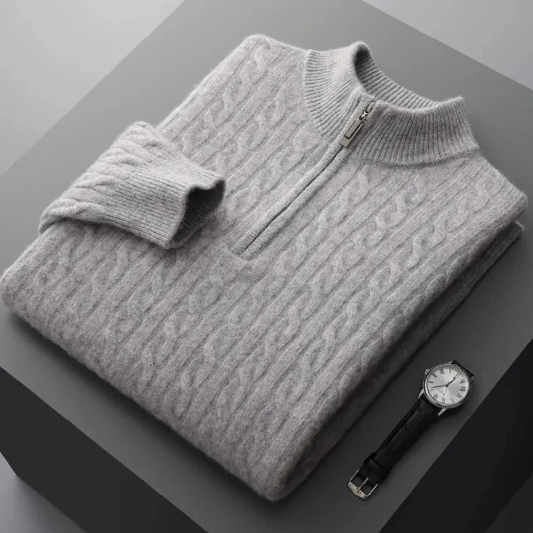 Deneb men's cashmere sweater, view 6