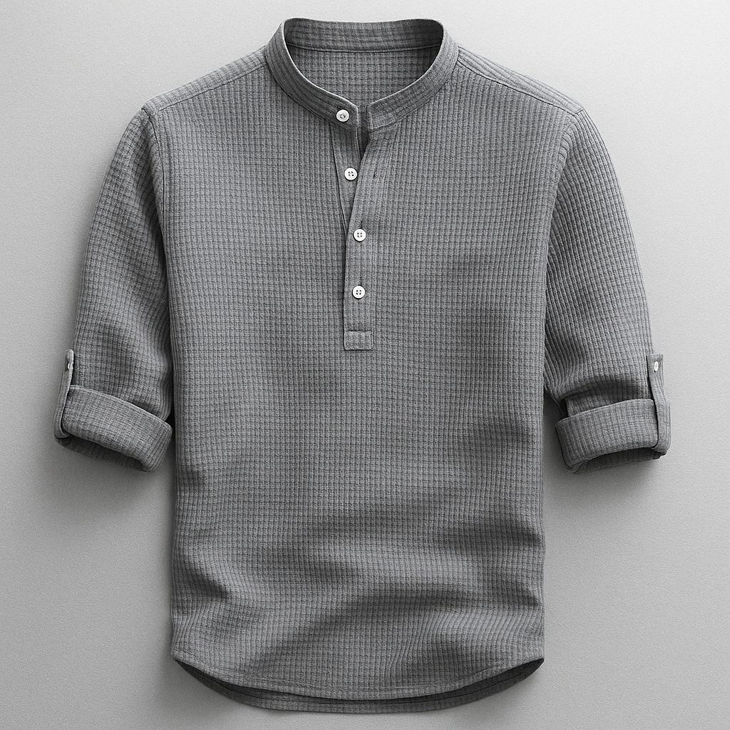 Diego men's elegant cotton shirt, alternate view