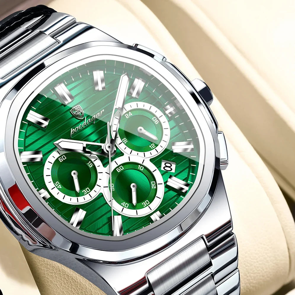 Duomo watch Silver / Green