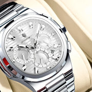 Silver / White
