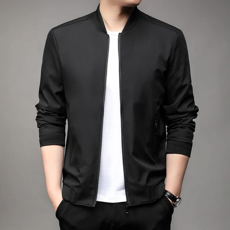 Baseball men's jacket, alternate view