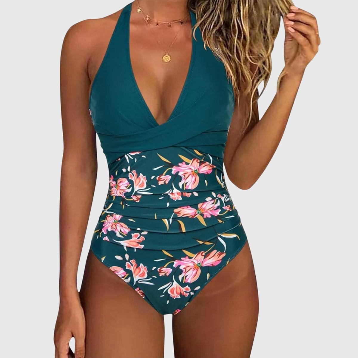 Elena women's elegant swimsuit, additional view