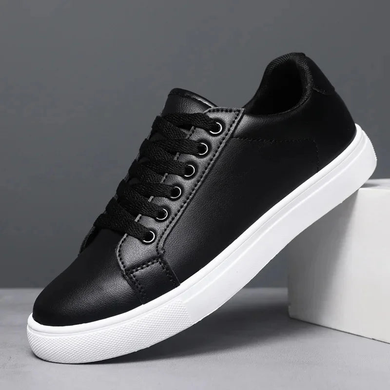 Paolo men's elegant leather sneakers – Avinos Milano