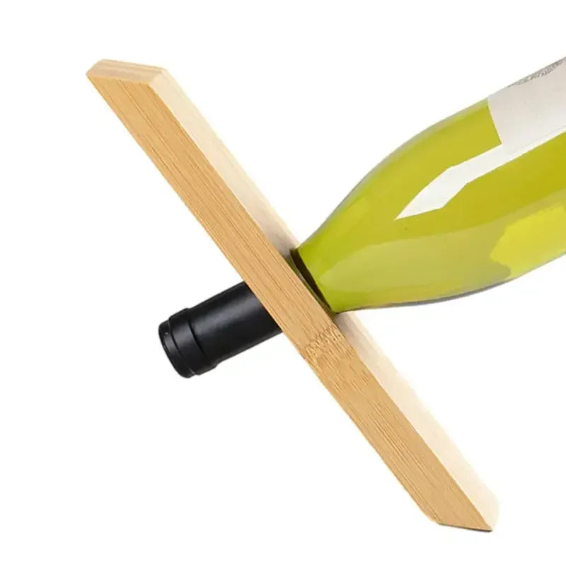 Equilibrio wine holder side view