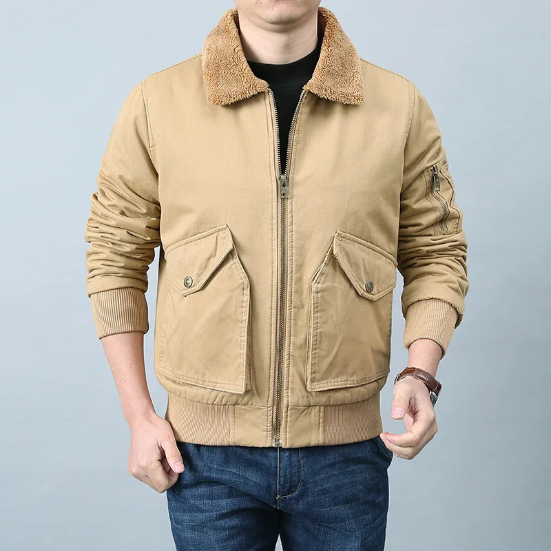 Nicola men's elegant bomber jacket – Avinos Milano