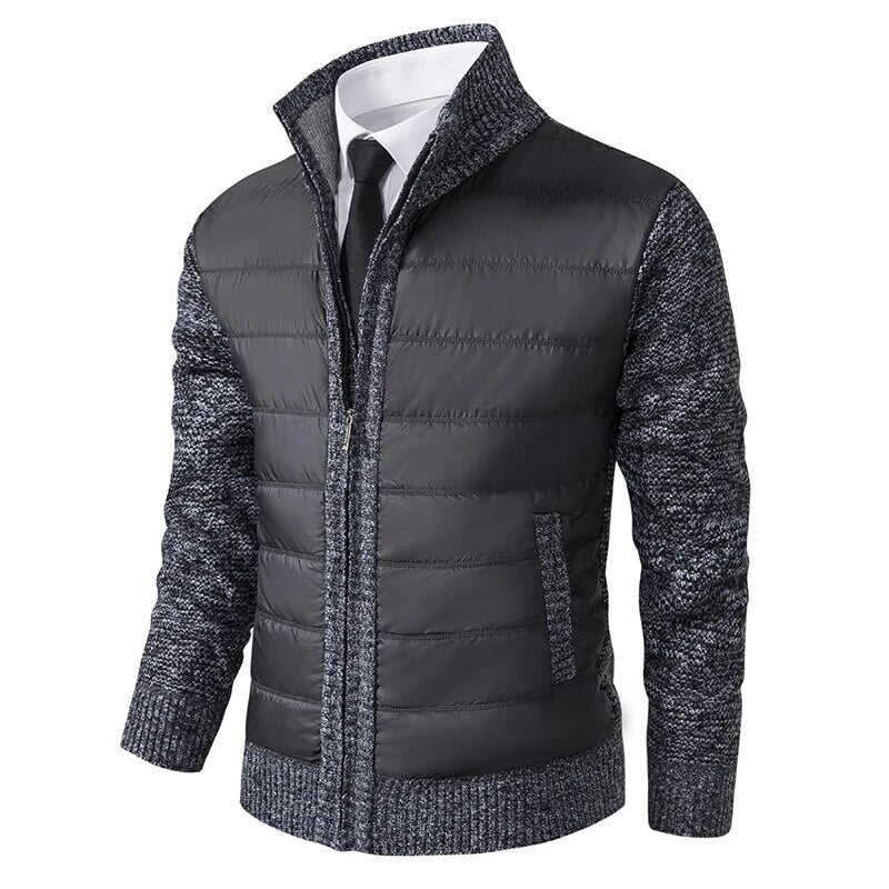 Men's knit cardigan, view 5