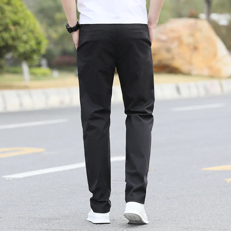 Men's breathable chinos, alternate view