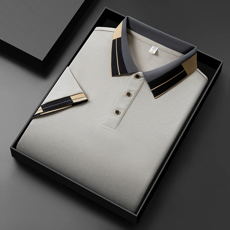 Men's polo shirt, view 5