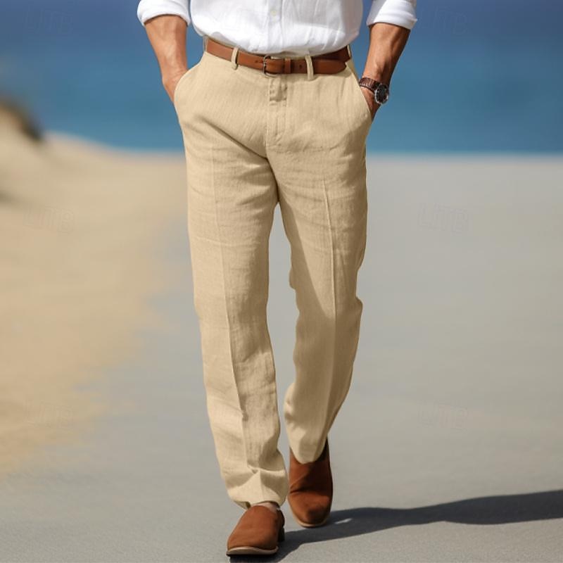Giorgio men's elegant linen pants, additional view