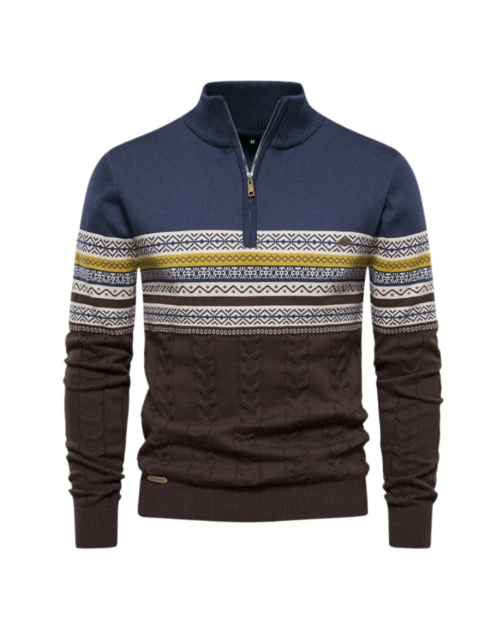 Frederico men's cotton sweater, view 5