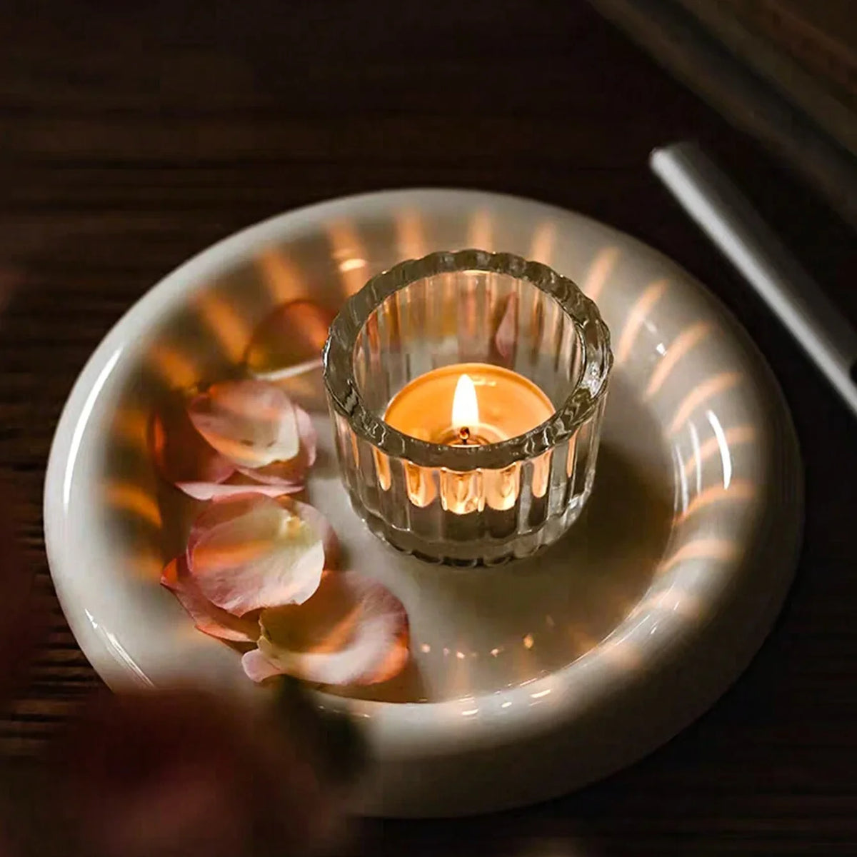 Fiamma tealight holder close-up