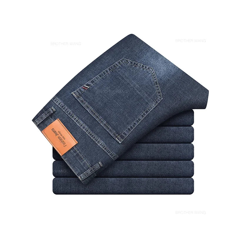 Men's elegant denim jeans – Avinos Milano